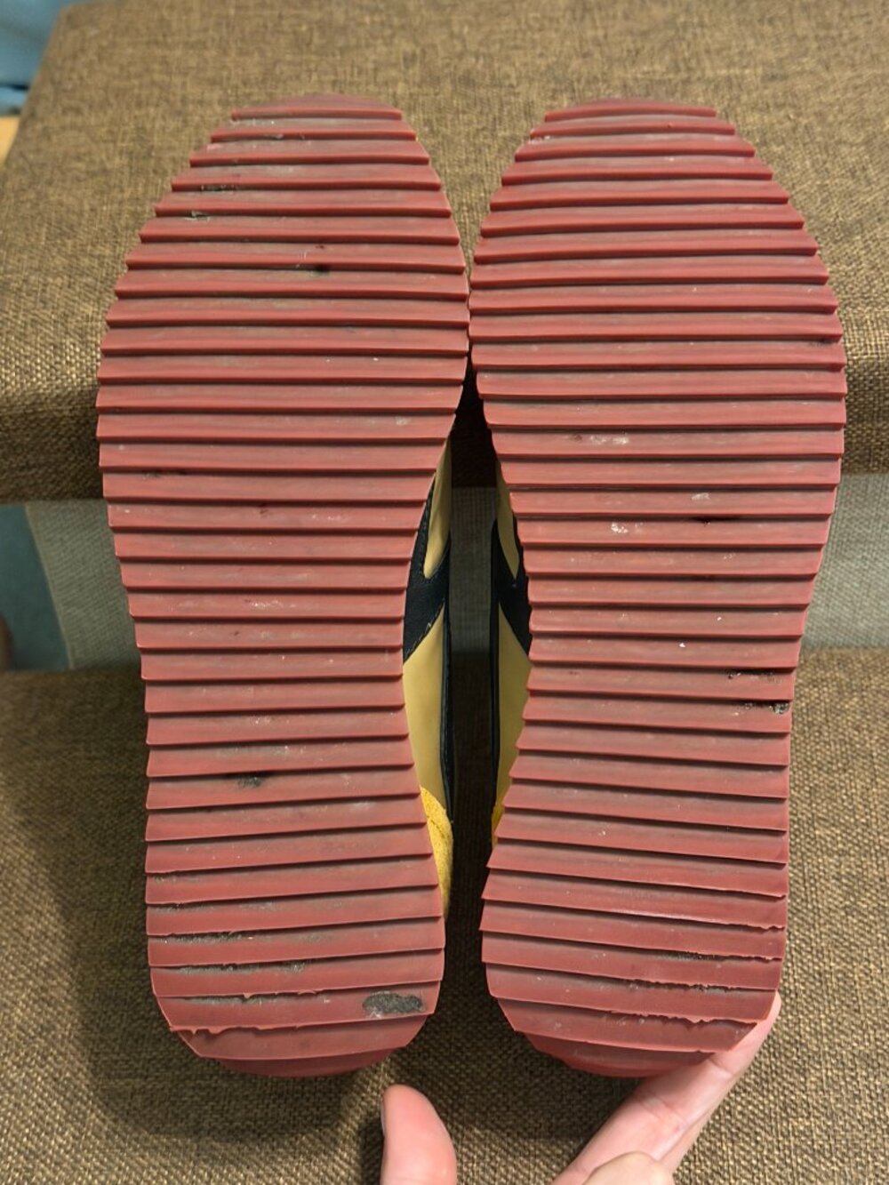 Rag & Bone Retro Runner Sneakers in Mustard - Women's Size 8 - Picture 10 of 13